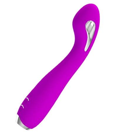 PRETTY LOVE - HECTOR RECHARGEABLE ELECTROSHOCK VIBRATOR WATERPROOF PURPLE