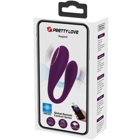 Vibratore Global Double Pleasure Remoto Di Agosto