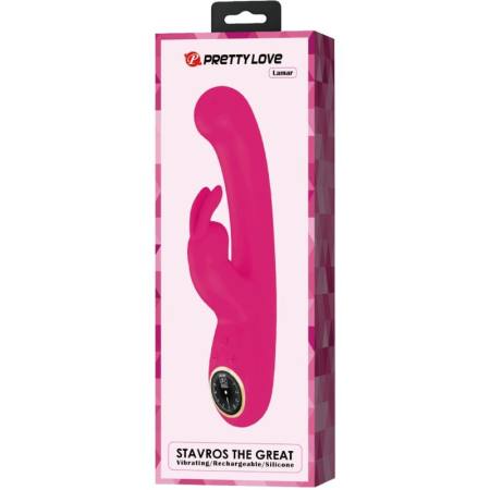 Vibratore Lamar Rabbit E Punto G Rosa