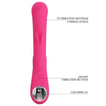 Vibratore Lamar Rabbit E Punto G Rosa