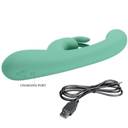 Vibratore Lamar Rabbit E Punto G Verde