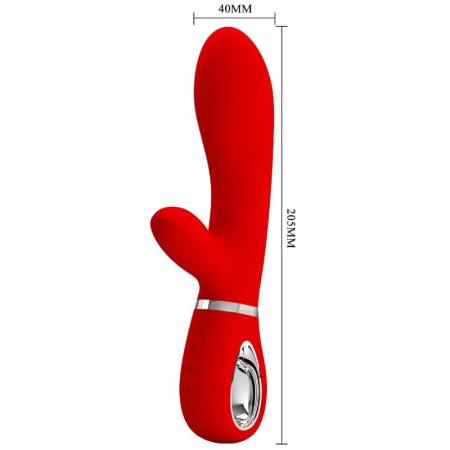 Vibratore Multifunzione G-Spot Thomas Rosso