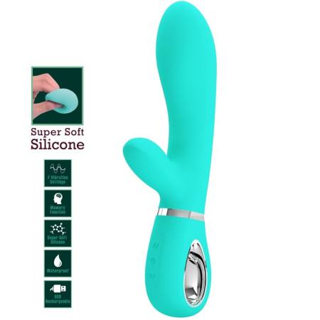 Vibratore Multifunzione G-Spot Thomas Verde Acqua