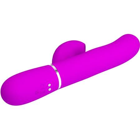 PRETTY LOVE - PERLITA MULTIFUNCTION 3 IN 1 G-SPOT VIBRATOR VIOLET