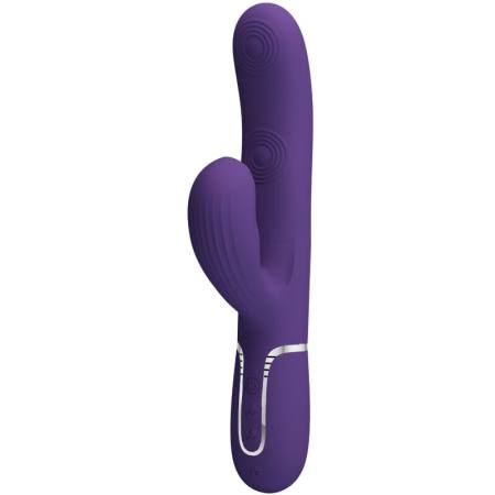 Vibratore Perlita G-SPOT 3 In 1 Multifunzione Viola