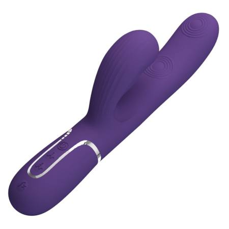 Vibratore Perlita G-SPOT 3 In 1 Multifunzione Viola