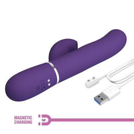 Vibratore Perlita G-SPOT 3 In 1 Multifunzione Viola