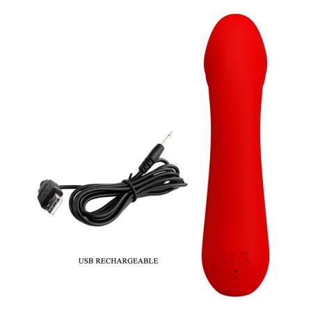 VIbratore Ricaricabile Cetus Rosso