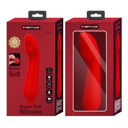 VIbratore Ricaricabile Cetus Rosso