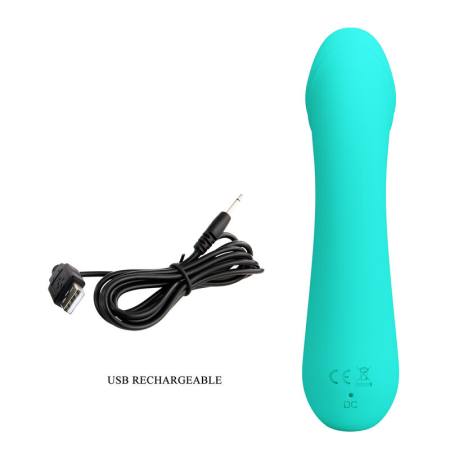 Vibratore Ricaricabile Cetus Verde Acqua