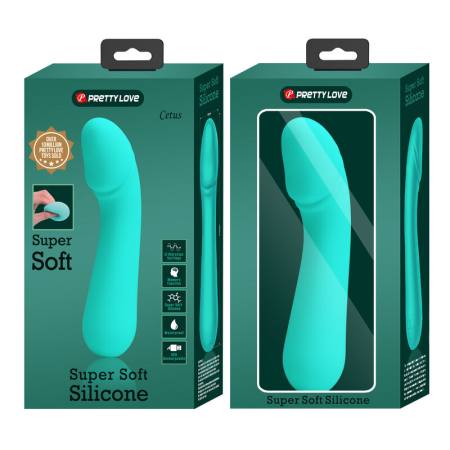 Vibratore Ricaricabile Cetus Verde Acqua