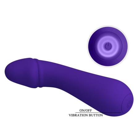 Vibratore Ricaricabile Cetus Viola