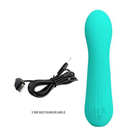 Vibratore Ricaricabile Faun Verde Acqua