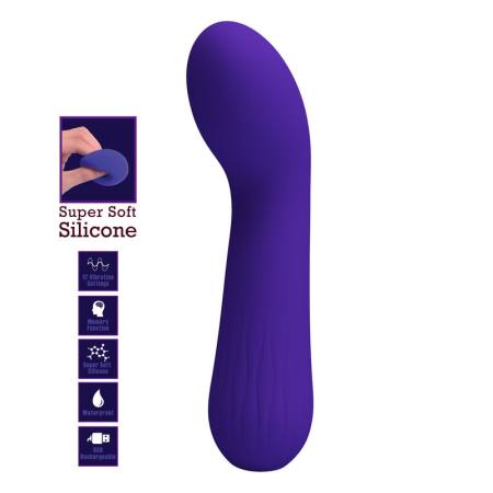 Vibratore Ricaricabile Faun Viola