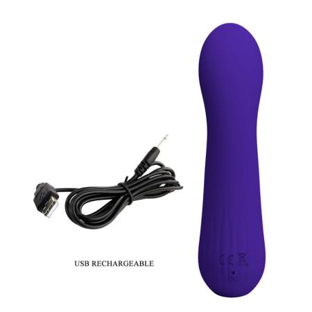 Vibratore Ricaricabile Faun Viola