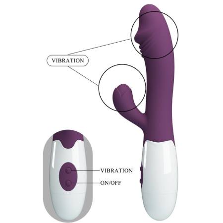 Snappy G-Spot Vibrator Purple