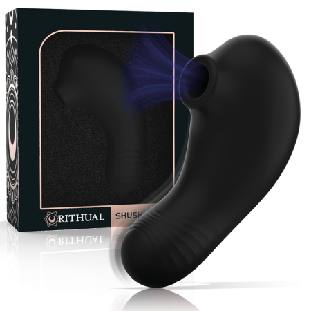 RITHUAL - SHUSHU PRO POCKET CLITORIS STIMULATOR 2 POWERFUL JET MOTORS