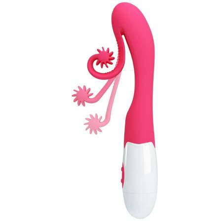 Vibratore E Stimolatore 30 Velocità Rosa