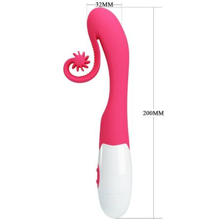 Vibratore E Stimolatore 30 Velocità Rosa