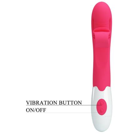 Vibratore E Stimolatore 30 Velocità Rosa