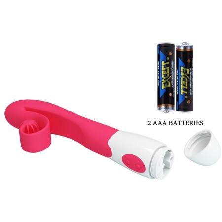 ROMANCE - PINK VIBRATOR AND STIMULATOR 30 SPEEDS