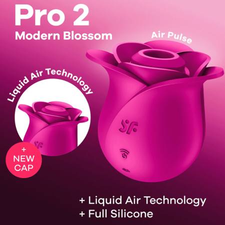 Air Pulse Vibratore Moderno Pro 2 Blossom