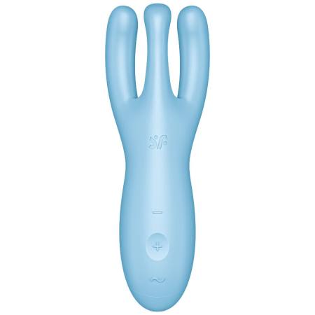 SATISFYER - THREESOME 4 VIBRATOR APP BLUE