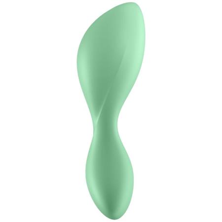 SATISFYER - TRENDSETTER VIBRATING PLUG APP GREEN