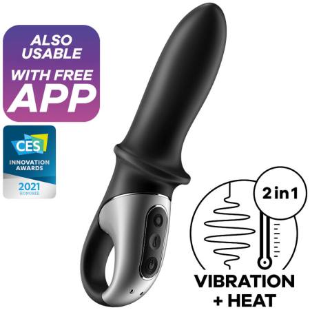 App Vibratore Anale Hot Passion Nero