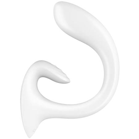 SATISFYER - G FOR GODDESS 1 RABBIT VIBRATOR WHITE