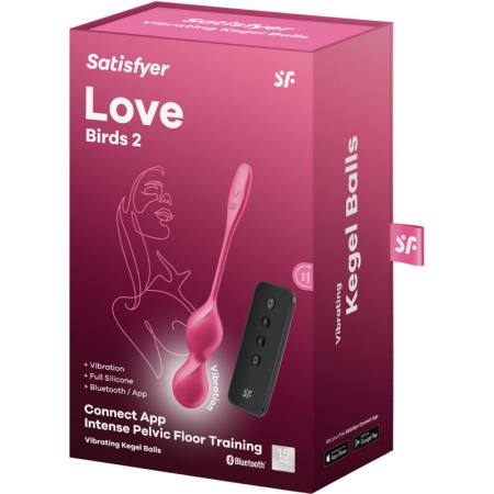 Love Birds 2 Sfere Kegel Vibranti + App Gratuita