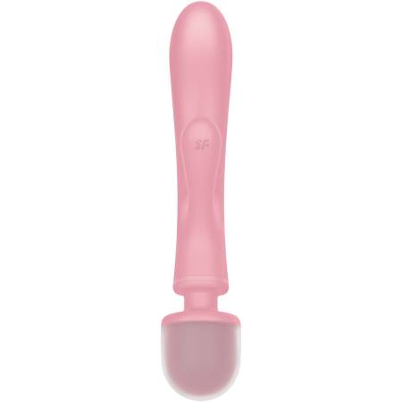 Massaggiatore Vibratore Coniglio Triple Lover Rosa