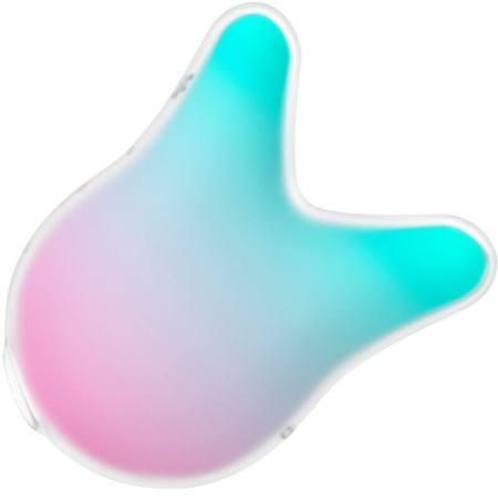 Mermaid Vibes Stimolatore E Vibratore Menta E Rosa