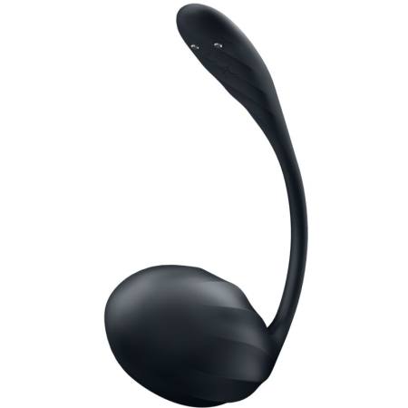 Ribbed Petal Stimolatore Punto G Telecomando Nero App Gratuita