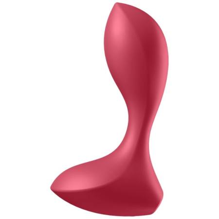 SATISFYER - BACKDOOR LOVER VIBRATING PLUG RED