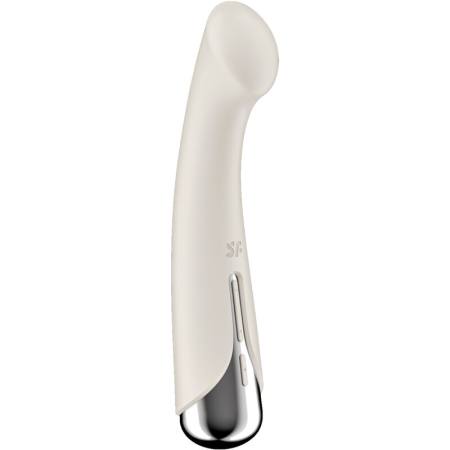 SATISFYER - SPINNING G-SPORT 1 ROTATOR VIBRATOR BEIGE