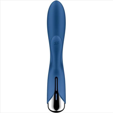 SATISFYER - SPINNING RABBIT 1 CLITORIS AND G-SPOT STIMULATION BLUE