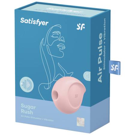 Stimolatore E Vibratore Sugar Rush Air Pulse Rosa