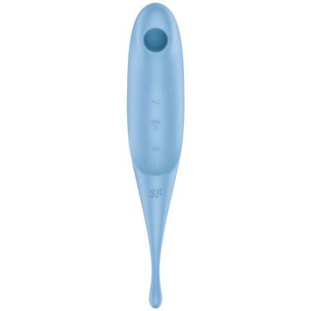 Stimolatore E Vibratore Twirling Pro Air Pulse Blu