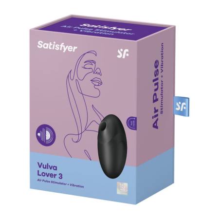 Stimolatore E Vibratore Vulva Lover 3 Nero