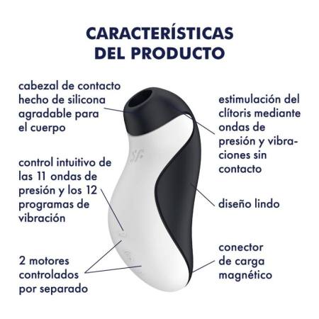 Stimolatore Orca Air Pulse + Vibrazione