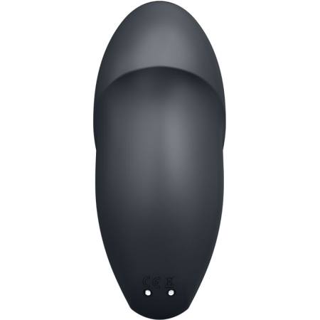 SATISFYER - TAP & CLIMAX 1 LAY-ON VIBRATOR BLACK