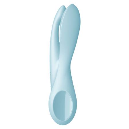 SATISFYER - THREESOME 1 VIBRATOR BLUE