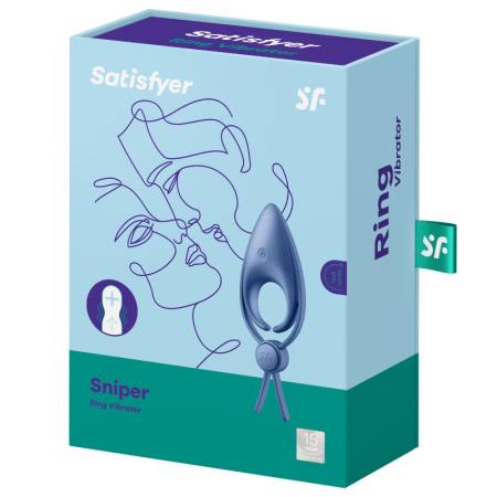 Vibratore Ad Anello Sniper Blu