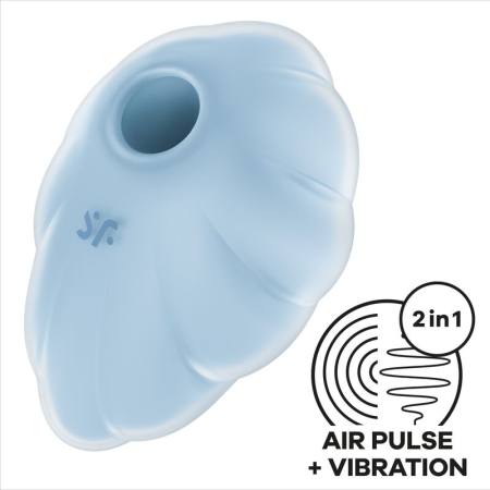 SATISFYER - CLOUND DANCER BLUE AIR PULSE VIBRATOR