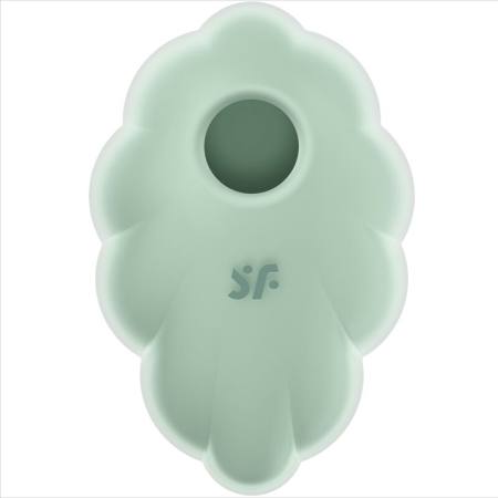 SATISFYER - CLOUND DANCER GREEN AIR PULSE VIBRATOR