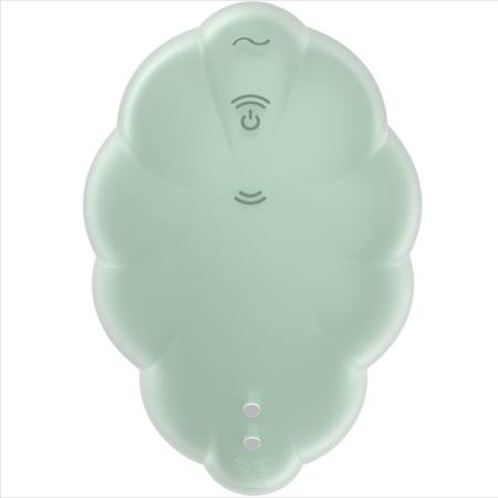 SATISFYER - CLOUND DANCER GREEN AIR PULSE VIBRATOR