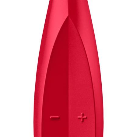 Vibratore Con Punta Twirling Fun Rosso