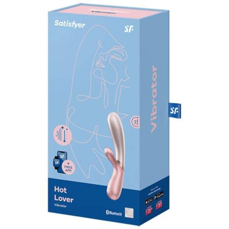 Vibratore Hot Lover Rosa & Beige