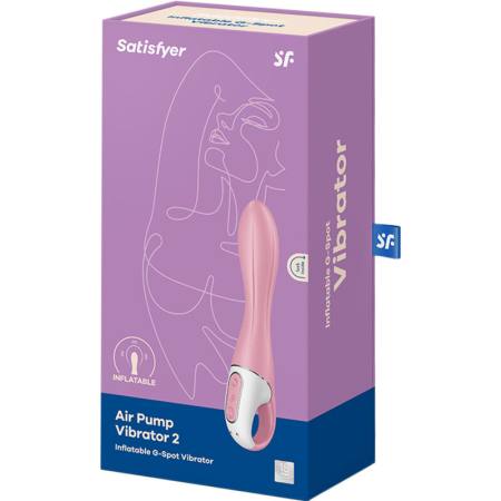 Vibratore Pompa Aria 2 Rosa